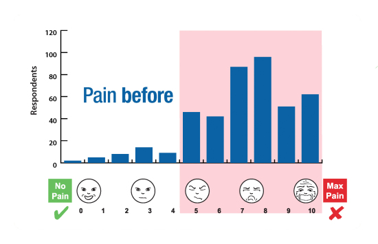 ENAR Survey Graphs Pain Before